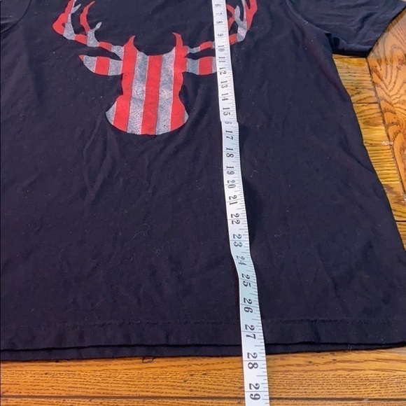 Texas-true Threads Black Shirts With Antlers Sm/M - Picture 5 of 7